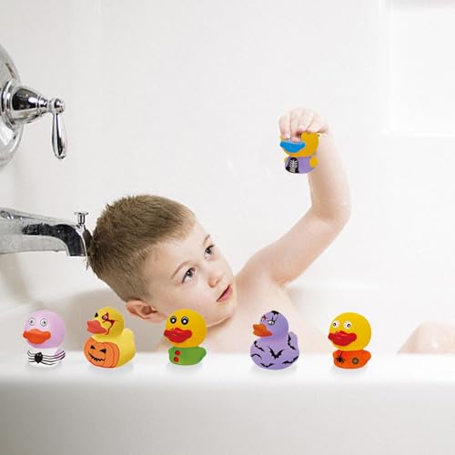 Squirt Squirter - 24PCS Halloween Party bevorzugt Gummi Enten | Bath Toy | Gummi Enten für Babybadspielzeug, Kinder Kleinkind Sommerpoolspielzeug Geburtstagsgeschenke Squirt Squirter - 24PCS Halloween Party bevorzugt Gummi Enten | Bath Toy | Gummi Enten für Babybadspielzeug, Kinder Kleinkind Sommerpoolspielzeug Geburtstagsgeschenke von Generisch