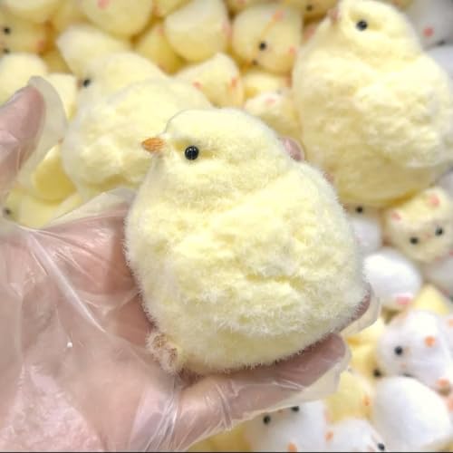 Squishy Chick Squeeze Spielzeug, Huhn Spielzeug für Kinder, handgemachte Squeezing Rebound Stress Relief Spielzeug Erwachsene Soft Squishies Huhn Abreact Stress Spielzeug Geschenk für Kinder von Generisch