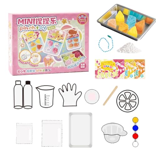 Squishy-Herstellungsset, DI-Y-Squishy-Maker, Stellen Sie Ihre eigenen squi-shies her, sensorische Squeeze-Spielzeug-Gel-Kunst – süße Squeeze-Spielzeug-Soft-Gel-Bastelarbeiten von Generisch