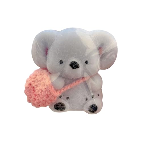 Squishy Spielzeug Weiches Entspannungs Spielzeug Knetbare Cartoon Tier Druckabbau Geschenk für Erwachsene Kinder Büro Zuhause Stressabbau Lustiges Geschenk mit Zufälliger Rucksackfarbe von Generisch