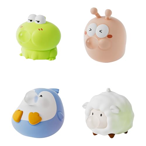 Squishy Squeeze Spielzeug 4 Stück, Squeeze Toys, Squeeze Spielzeug, Stressbälle, 2025 Stress Squeeze Spielzeug, Squeeze Ball, Anti Stress Spielzeug für Erwachsene und Kinder Squishy Squeeze Spielzeug 4 Stück, Squeeze Toys, Squeeze Spielzeug, Stressbälle, 2025 Stress Squeeze Spielzeug, Squeeze Ball, Anti Stress Spielzeug für Erwachsene und Kinder von Generisch