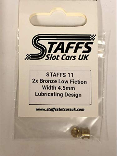 Staffs 11 Kugellager, 2 x Bronze, niedrige Fiction-Breite, 4,5 mm Schmierdesign Staffs 11 Kugellager, 2 x Bronze, niedrige Fiction-Breite, 4,5 mm Schmierdesign von Generisch