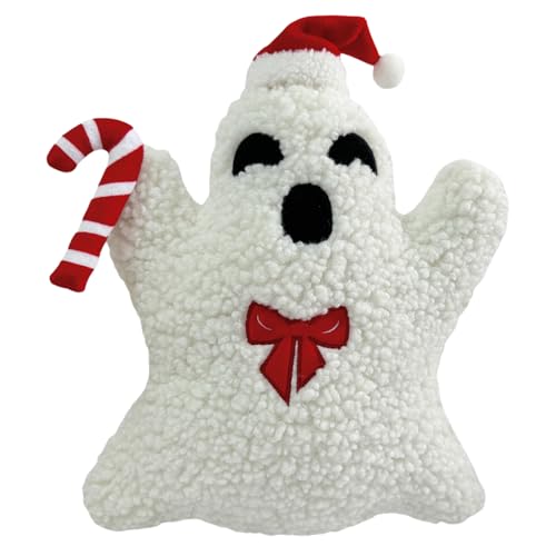 Standard Plüschtier, Halloween -Peluche Ghost Plüsch in Form eines Halloween -Geistes - süßes Plüschtier in einem Geisterplüsch | Halloween Halloween Plüschspielzeug, Sofa-Li von Generisch