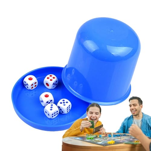 Stapelbecher Set - Becher mit Deckel | Cup mit Deckel beinhaltet 5 Shaker Brettspiele Stapelspiele für Comp Party von Generisch