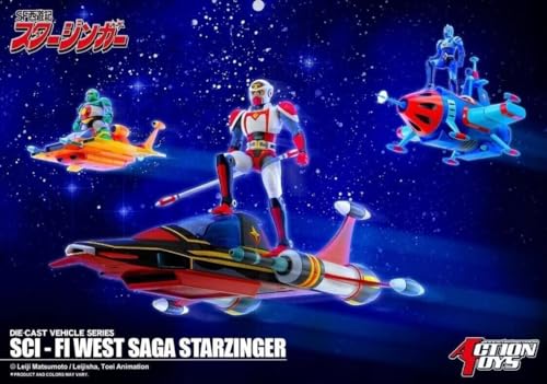 Starzinger Action Toys Set 3 Boxen mit 3 Fahrzeugen und 3 Figuren von Generisch