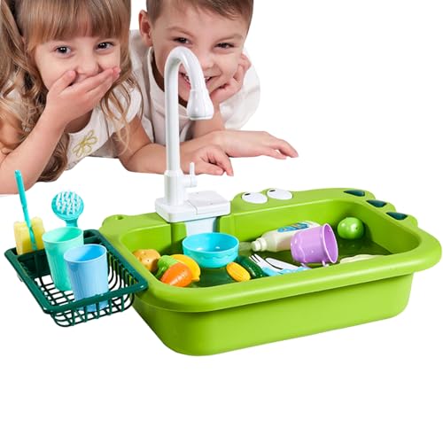 Stellen Sie sich vor, spielen Sie Geschirrspüler Spielset, Geschirrspüler spielen Spielzeug,Buntes Kinder tun so, als spielen Spielzeug mit fließendem Wasser - Tragbares frühes Lernspiel, Roadtrip -Ak Stellen Sie sich vor, spielen Sie Geschirrspüler Spielset, Geschirrspüler spielen Spielzeug,Buntes Kinder tun so, als spielen Spielzeug mit fließendem Wasser - Tragbares frühes Lernspiel, Roadtrip -Ak von Generisch