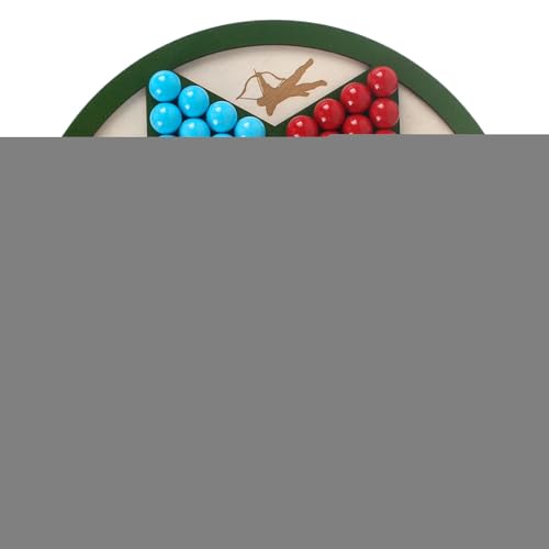 Sternhalma Brettspiel, Holz Sternhalma Spielbrett, Strategiespiel Für Familienabende Gartenpartys Erwachsene Und Kinder von Generisch