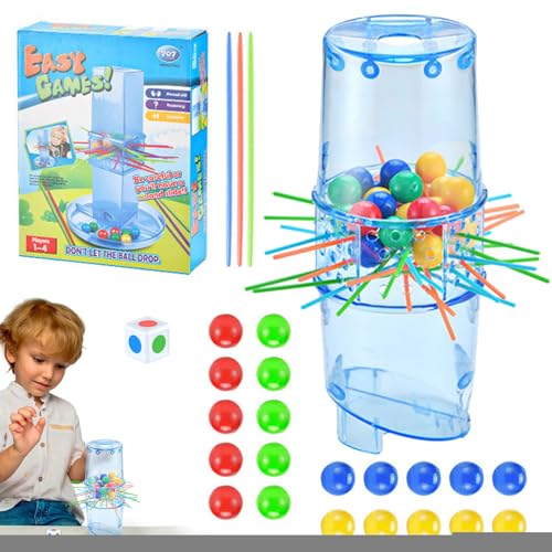 Stick Drop Game - Klassische Perlen und Sticksspiele für Kinder, Training Focus Playset | Hand-Auge-Koordinierungsspiel mit Spieleinheit, Aktivitäten aufbauen Fähigkeiten für Kleinkinder, Vorschule un Stick Drop Game - Klassische Perlen und Sticksspiele für Kinder, Training Focus Playset | Hand-Auge-Koordinierungsspiel mit Spieleinheit, Aktivitäten aufbauen Fähigkeiten für Kleinkinder, Vorschule un von Generisch