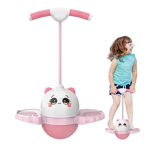 -Stick für 4 Jahre | Nettes Tierthema Sprungspielzeug | Doppelte Versicherung Anti-Schlupf-Ball mit einfachen Grip-Griffen, ausgewogene Ausrüstung im Freien für Geburtstagsferien -Stick für 4 Jahre | Nettes Tierthema Sprungspielzeug | Doppelte Versicherung Anti-Schlupf-Ball mit einfachen Grip-Griffen, ausgewogene Ausrüstung im Freien für Geburtstagsferien von Generisch