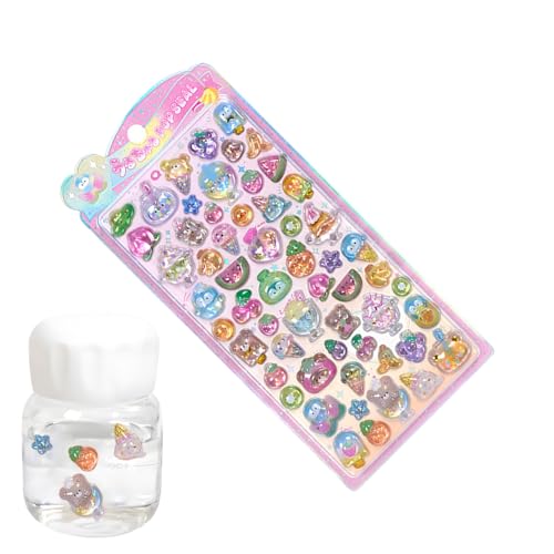 Sticker Fuür Kinder - 3D Glänzende Stickeer | Harrz Niediliche | Aufkleber Ästhetische | Harz Kristall Texture Niedliche | Deko Für Kindder | Erwachsene Kindergarten Lehrer Schüler Basteln Sticker Fuür Kinder - 3D Glänzende Stickeer | Harrz Niediliche | Aufkleber Ästhetische | Harz Kristall Texture Niedliche | Deko Für Kindder | Erwachsene Kindergarten Lehrer Schüler Basteln von Generisch