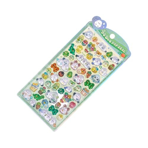 Sticker Fuür Kinder - 3D Glänzende Stickeer | Harrz Niediliche | Aufkleber Ästhetische | Harz Kristall Texture Niedliche | Deko Für Kindder | Erwachsene Kindergarten Lehrer Schüler Basteln Sticker Fuür Kinder - 3D Glänzende Stickeer | Harrz Niediliche | Aufkleber Ästhetische | Harz Kristall Texture Niedliche | Deko Für Kindder | Erwachsene Kindergarten Lehrer Schüler Basteln von Generisch
