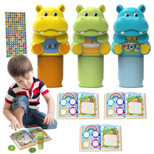 Sticker Stamper - Kids Sticker Stamp Set | Animal Stickers Stamper | Stickers and Activity Books | Plane Activities for Boys and Girls Ages 3+, Craft Kits, Easter Basket Stuffers| Animal Ink Stamps Sticker Stamper - Kids Sticker Stamp Set | Animal Stickers Stamper | Stickers and Activity Books | Plane Activities for Boys and Girls Ages 3+, Craft Kits, Easter Basket Stuffers| Animal Ink Stamps von Generisch