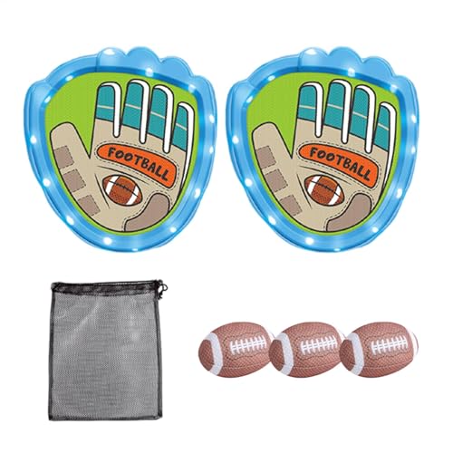 Sticky Ball, Throwing Game, Baseball Training Toy, Adjustable Straps Sturdy Material Enhances Fun Easy Use Family-Friendly Adds Excitement for Outdoor Activities, 9.06x8.27 Inches von Generisch