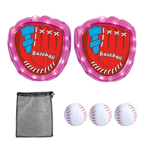 Sticky Ball, Throwing Game, Baseball Training Toy, Adjustable Straps Sturdy Material Enhances Fun Easy Use Family-Friendly Adds Excitement for Outdoor Activities, 9.06x8.27 Inches Sticky Ball, Throwing Game, Baseball Training Toy, Adjustable Straps Sturdy Material Enhances Fun Easy Use Family-Friendly Adds Excitement for Outdoor Activities, 9.06x8.27 Inches von Generisch