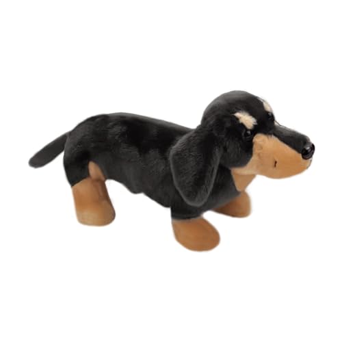 Stoffdackel, Stofftier Hund - 9,84 Zoll Cartoon-Wurst-Hundespielzeug | Niedliches Tierkissen, weiches Plüschkissen, Raumdekoration, ausgestopfte Welpenpuppe für Kleinkinder, Kinder, und Mädchen zum Sc Stoffdackel, Stofftier Hund - 9,84 Zoll Cartoon-Wurst-Hundespielzeug | Niedliches Tierkissen, weiches Plüschkissen, Raumdekoration, ausgestopfte Welpenpuppe für Kleinkinder, Kinder, und Mädchen zum Sc von Generisch