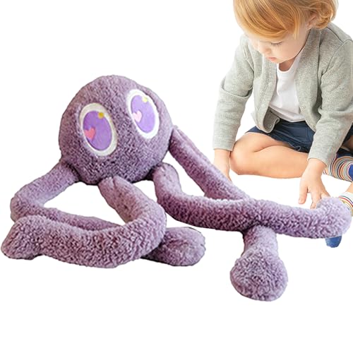 Stoffed Animal - 39in langbeiniges weiches Tintenfischkissen gefülltes Spielzeug | Komfortable Wohnkultur Plüsch Tintenfisch für Wohnzimmer Stühle Betten Sofas Schlafzimmer Stoffed Animal - 39in langbeiniges weiches Tintenfischkissen gefülltes Spielzeug | Komfortable Wohnkultur Plüsch Tintenfisch für Wohnzimmer Stühle Betten Sofas Schlafzimmer von Generisch