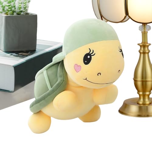 Stoffschildkröte, Süße Plüschschildkröte als Spielzeug, Geschenk Deko Spielzeug Für Sommer Baby Kinder Zuhause Auto von Generisch