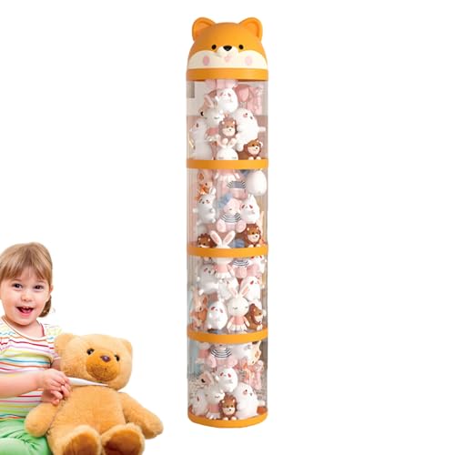 Stofftier-Halter, Plüschpuppen-Aufbewahrungskäfig, große Kapazität, niedlicher Turm mit Rädern, stickiger Halter, Heimdekoration, Organisation für Kinderzimmer, Kleinkindzimmer, Schlafzimmer Stofftier-Halter, Plüschpuppen-Aufbewahrungskäfig, große Kapazität, niedlicher Turm mit Rädern, stickiger Halter, Heimdekoration, Organisation für Kinderzimmer, Kleinkindzimmer, Schlafzimmer von Generisch