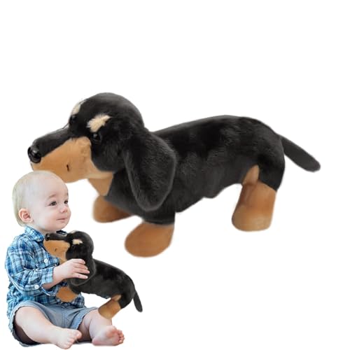 Stofftier Hund,Weiner Hund Stofftier,Cartoon-Wurst-Hundekissen 9,84 Zoll - Niedliches Tierkissen, weiches Plüschkissen, Raumdekoration, ausgestopfte Welpenpuppe für Kleinkinder, Kinder, und Mädchen zu Stofftier Hund,Weiner Hund Stofftier,Cartoon-Wurst-Hundekissen 9,84 Zoll - Niedliches Tierkissen, weiches Plüschkissen, Raumdekoration, ausgestopfte Welpenpuppe für Kleinkinder, Kinder, und Mädchen zu von Generisch