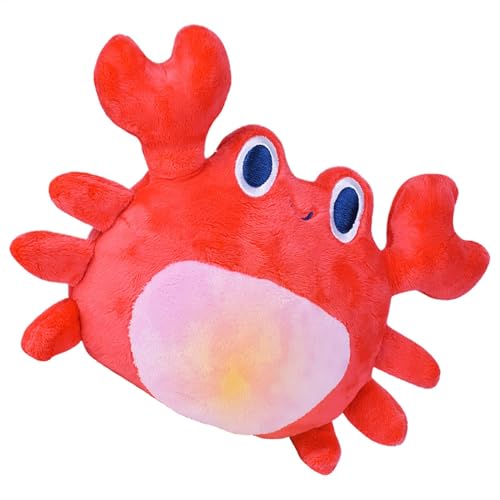 Stofftiere, Plüsch -Stofftiere | Babys Schlafpuppe,Turtle Crab Delphin Musical Stoffed Animal Light-up singen plüsch Weihnachtsspielzeug für Kleinkind Stofftiere, Plüsch -Stofftiere | Babys Schlafpuppe,Turtle Crab Delphin Musical Stoffed Animal Light-up singen plüsch Weihnachtsspielzeug für Kleinkind von Generisch