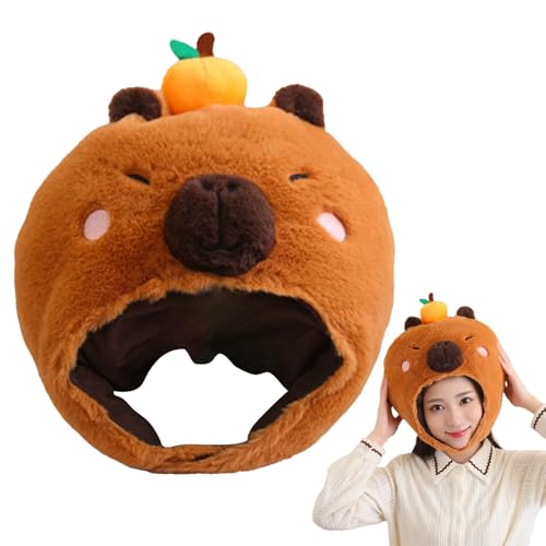 Stofftiere Partyhüte, Tierhüte für Erwachsene - Mehrzweck warmes Tier mich | Neuheit Cosplay -Accessoires für Halloween Weihnachten Geburtstag Ostern von Generisch