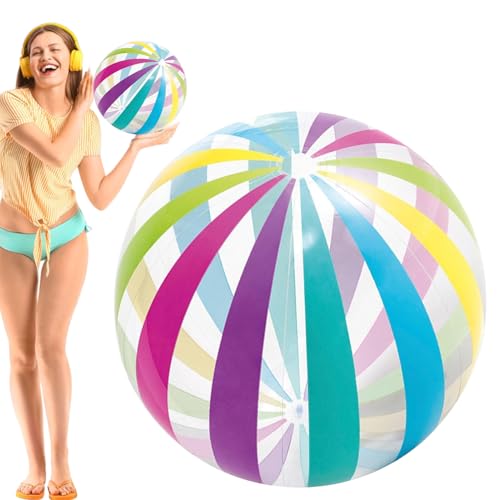 Strandbälle - Interaktive kleine Strandbälle | Langlebiger aufblasbarer Regenbogenball | Sommer -Wasserspiele und Accessoires für Partys im Garten Geburtstag Ostern Lago Strandbälle - Interaktive kleine Strandbälle | Langlebiger aufblasbarer Regenbogenball | Sommer -Wasserspiele und Accessoires für Partys im Garten Geburtstag Ostern Lago von Generisch