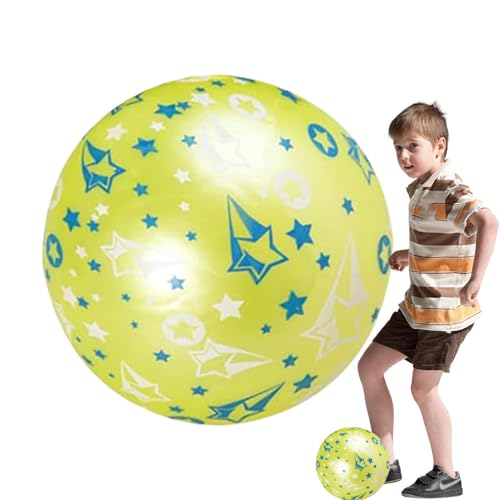 Strandball blasen, sprengen Sie Spielbälle - Buntes Strandspielzeugballon - Themensammelndekorationen, Spielen im Freien und Unterhaltung für Camping, Picknicks von Generisch