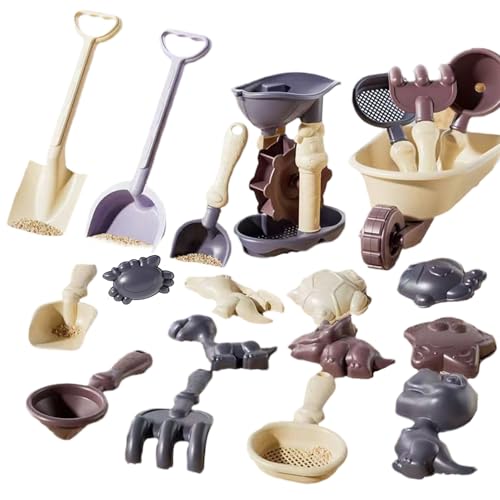 Strandspielzeug - Sandspielzeug | Kit mit Formen | Sandkastenspielzeug mit Strandeimer | Sommerspielzeug im Freien im Freien | Tragbare Kinderlieferungen für das Sammeln von Reisen Strandspielzeug - Sandspielzeug | Kit mit Formen | Sandkastenspielzeug mit Strandeimer | Sommerspielzeug im Freien im Freien | Tragbare Kinderlieferungen für das Sammeln von Reisen von Generisch