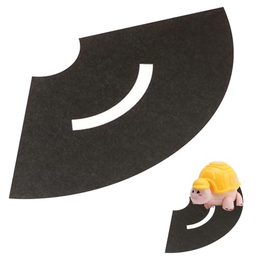 Straßen Klebeband Für Kinder Spielen Road Tape Autobahn Eisenbahn Straßen Klebeband Schwarzes Straßenband,Bleib Bei Böden Und Wänden, Schnelle Reinigung, Kinderspielzeug Geburtstagsgeschenk von Generisch