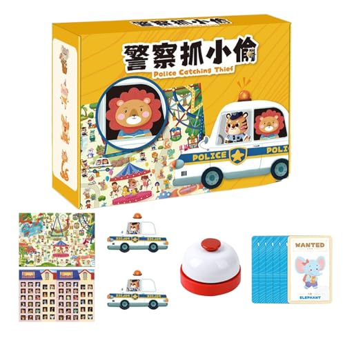 Strategiespiele Brettspiele | Spannendes Diebesjagd Spieleset,Lernspielzeug Zweispieler Vorschule Entwicklungstraining Für Kinder Erwachsene Strategiespiele Brettspiele | Spannendes Diebesjagd Spieleset,Lernspielzeug Zweispieler Vorschule Entwicklungstraining Für Kinder Erwachsene von Generisch