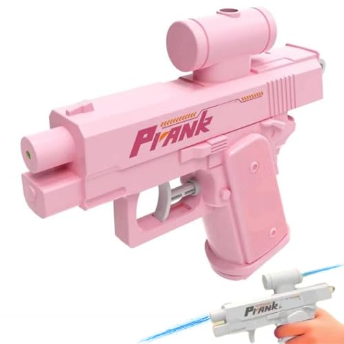 Streich Wasserpistole, 2025 zwanghafte Zwei-Wege-Wasserpistole, Reverse Waters Guns Spray von vorne und hinten, Schulbedarf Spiel, ideale Neuheit Geschenke für Freund Klassenkameraden Familie (Rosa) von Generisch