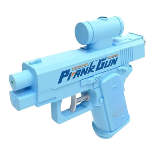 Streich-Wasserpistole, erzwungene Zweiwege-Wasserpistole, kreative Rückwärts-Wasserpistole, Schulbedarfsspiel, neuartiges Geschenk für Freunde (Blau) von Generisch