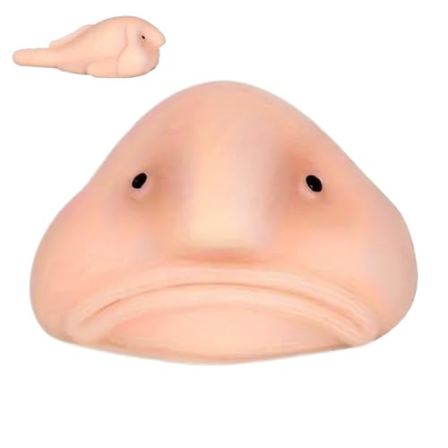 Stress Toy, Blobfish Stress , Durable Material Safe Material Squeeze Resistant Fun Texture Non Toxic Slow Rebound, Pinching Ball Reliever for Office, Kids, Girls, Home Stress Toy, Blobfish Stress , Durable Material Safe Material Squeeze Resistant Fun Texture Non Toxic Slow Rebound, Pinching Ball Reliever for Office, Kids, Girls, Home von Generisch