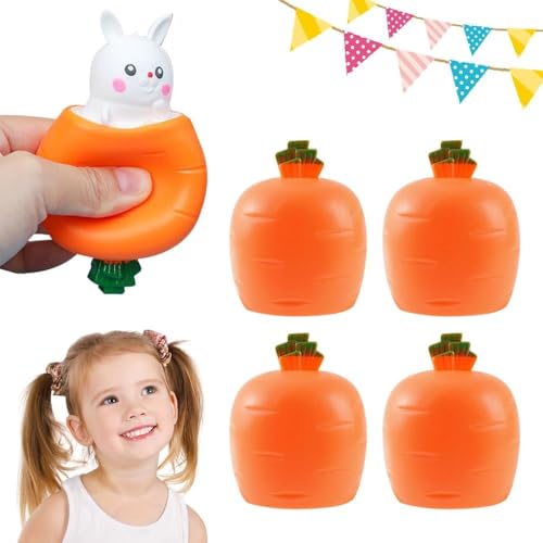 Stressbälle Anti Stress Spielzeug Bälle, 4 Pcs Kaninchen Spielzeug Ostergeschenke Kinder, Antistressball für Kinder Erwachsene Ostern Geburtstagsgeschenk, für ADHS Angst Spannung und Stress (Weiß) Stressbälle Anti Stress Spielzeug Bälle, 4 Pcs Kaninchen Spielzeug Ostergeschenke Kinder, Antistressball für Kinder Erwachsene Ostern Geburtstagsgeschenk, für ADHS Angst Spannung und Stress (Weiß) von Generisch