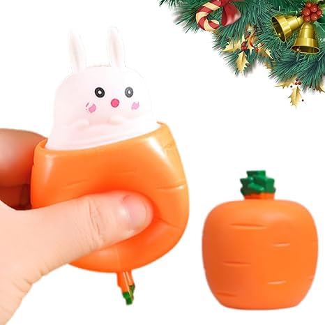 Stressbälle Anti Stress Spielzeug Bälle, Kaninchen Spielzeug Ostergeschenke Kinder, Antistressball für Erwachsene Ostern Geburtstagsgeschenk, Kleine Geschenke für Kinder Erwachsene (A) von Generisch
