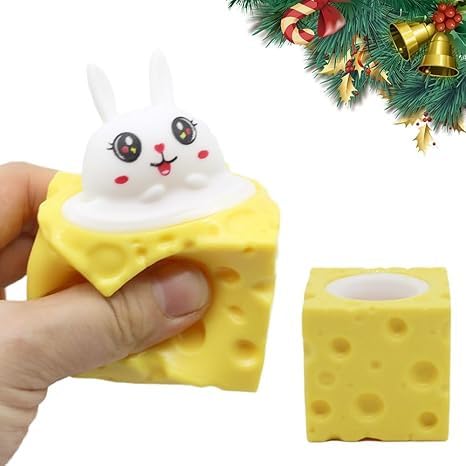 Stressbälle Anti Stress Spielzeug Bälle, Kaninchen Spielzeug Ostergeschenke Kinder, Antistressball für Erwachsene Ostern Geburtstagsgeschenk, Kleine Geschenke für Kinder Erwachsene (B) von Generisch