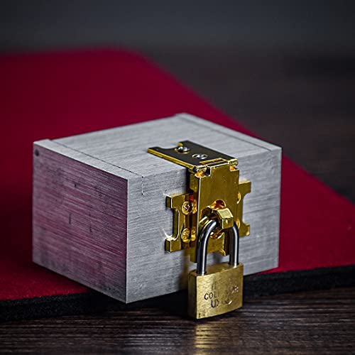Strong Box 2.0 (magnetisch verbesserte Version) Zaubertricks für professionelle Magier Metallbox Magie erscheinen Mentalismus Requisiten von Generisch