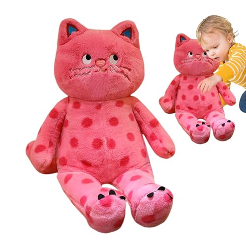 Stuffed Animal Cat, Soft Plush Throw Pillow, 31.5 Inches, Companion Comforting Animal Doll, Pink/Black Extra-Large Home Decorations, Cuddly Plush Toy for Boys and Girls Stuffed Animal Cat, Soft Plush Throw Pillow, 31.5 Inches, Companion Comforting Animal Doll, Pink/Black Extra-Large Home Decorations, Cuddly Plush Toy for Boys and Girls von Generisch