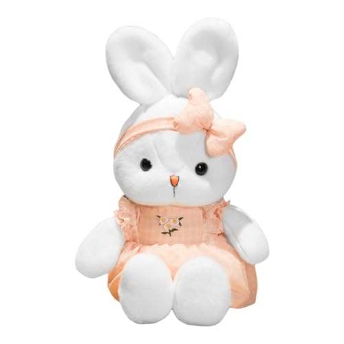 Stuffed Bunny Plush – Soft Companion Plush Toy, 16-Inch Realistic Bunny Stuffy in Skirt | Collectible Animal, Cute Headband Accessory, Cuddly Friend for Playtime, Bedroom Decor Used for Birthda Stuffed Bunny Plush – Soft Companion Plush Toy, 16-Inch Realistic Bunny Stuffy in Skirt | Collectible Animal, Cute Headband Accessory, Cuddly Friend for Playtime, Bedroom Decor Used for Birthda von Generisch