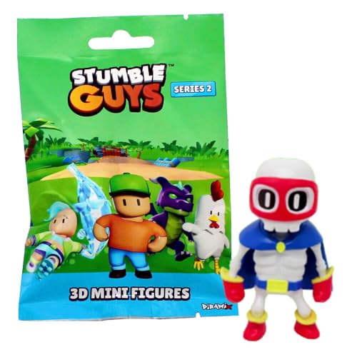 Stumble Guys 3D Sammelfiguren Serie 2 - Chrome Crystal Figur - Figur 10. Super Bones Stumble Guys 3D Sammelfiguren Serie 2 - Chrome Crystal Figur - Figur 10. Super Bones von Generisch