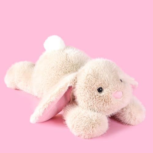 Süße Kaninchenpuppe, Spielzeugpuppe, Beschwichtigungspuppe, Schlafpuppe für Kinder, Exquisite Geburtstagspuppe. Puppenkleidung (A, 40cm) von Generisch