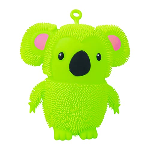 Süße Koala Pinch Music Soft Glue Vent Toy Große Puppe Koala Toys (Green, A) von Generisch