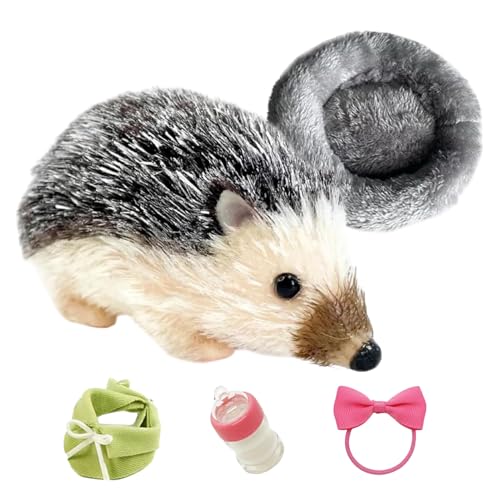 Süße Silikontierpuppe, dekorative weiche Figur | Realistisches Silikontiermodell zur Innenausstattung von Wohnzimmer, Schlafzimmer oder Büro, beruhigend und niedlichem Spielzeug von Generisch