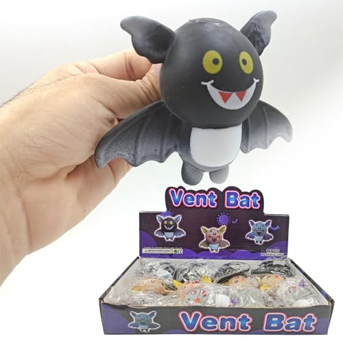 Süßes Fledermaus-Dekompressionsspielzeug für stressfreies Spielen (Purple, 12x9x5cm) von Generisch