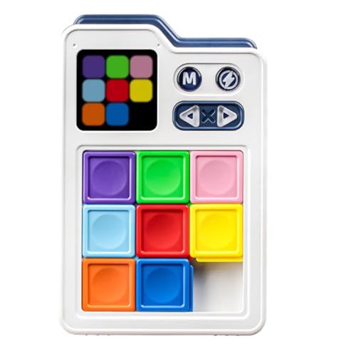 Super -Slide Electronic Puzzle - Block Slide Brain Teaser -Spiel, interaktives Lernspielzeug | Bildungsrätsel mit 1000+ Level für Kinder 6+, Logic Training Geschenk für Kinder Mädchen von Generisch