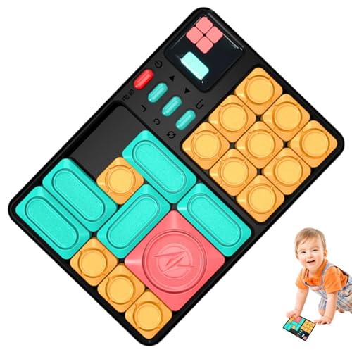 Super Slide Gehirnspiele | Puzzle-Geschenk | Puzzlespiele mit magnetischen Schiebern, elektronisches Puzzle für Kinder Erwachsene, tragbare interaktive digitale Spiele Super Slide Gehirnspiele | Puzzle-Geschenk | Puzzlespiele mit magnetischen Schiebern, elektronisches Puzzle für Kinder Erwachsene, tragbare interaktive digitale Spiele von Generisch