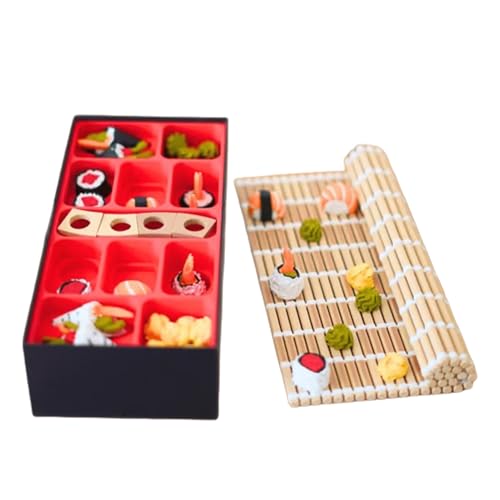 Sushi Schachspiel, Lustig Sushi Chess Set Mit Aufbewahrungsbox, Tragbar Schachbrett for Kinder Erwachsene Reise Camping Sushi Schachspiel, Lustig Sushi Chess Set Mit Aufbewahrungsbox, Tragbar Schachbrett for Kinder Erwachsene Reise Camping von Generisch
