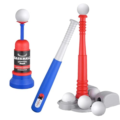 T-Ball Set, Kids Baseball Set, Tee Ball Game for 3-5 Year Olds, Social Interaction Interactive Sports Toy for Boys and Girls (Outdoor Use), Fun Baseball Activities for Children von Generisch