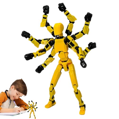 T13 Abbildung - Sechsarm -Action - EIN bewegliches Modell der neuen Generation | Arbeitet mit mehrachsigen Gelenke Joint Action gefälschte Hochvorbereitungsskulptur für Sammler Zierabbi T13 Abbildung - Sechsarm -Action - EIN bewegliches Modell der neuen Generation | Arbeitet mit mehrachsigen Gelenke Joint Action gefälschte Hochvorbereitungsskulptur für Sammler Zierabbi von Generisch