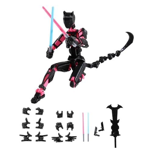 T13 Actionfiguren, Bewegliche Gelenk Actionfiguren Mit Verschiedenen Waffen und Händen, Gedruckte Engel Actionfigur, für Spieleliebhaber und Erwachsene Als Sammlergeschenk T13 Actionfiguren, Bewegliche Gelenk Actionfiguren Mit Verschiedenen Waffen und Händen, Gedruckte Engel Actionfigur, für Spieleliebhaber und Erwachsene Als Sammlergeschenk von Generisch